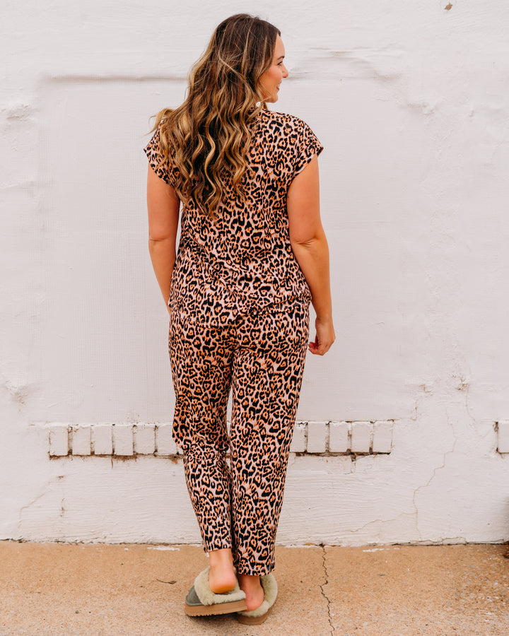 Johnny Was: The Bobbie Crop Set in Leopard - The Vogue Boutique