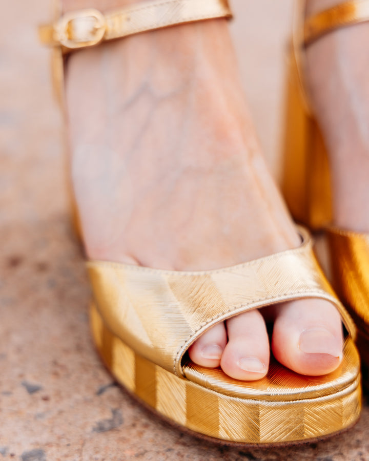 Sam Edelman: Fleur in Amber Gold