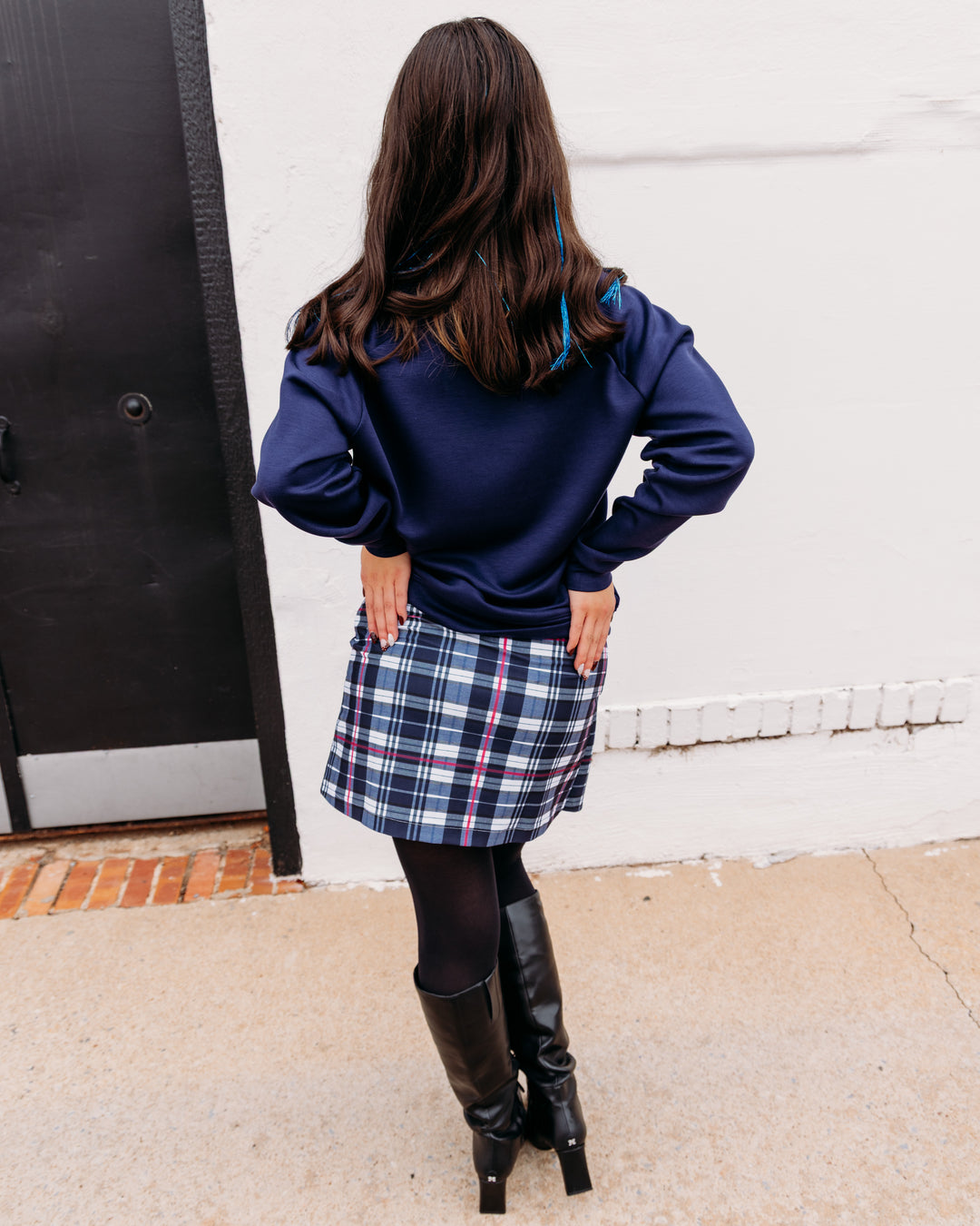 Smith And Quinn: Candace Pullover in Navy (12100)