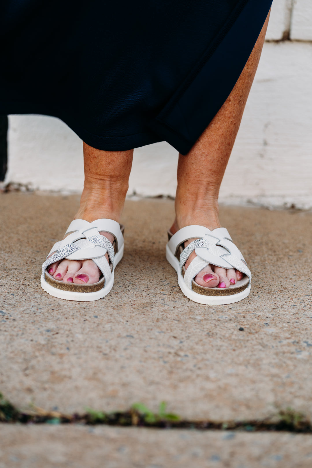 Mephisto: Halix Sandal in Silver - The Vogue Boutique