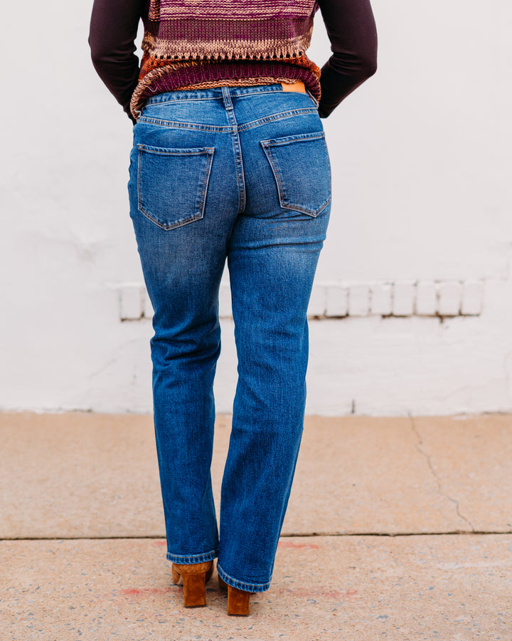 Dear John: Anika Straight Jeans in Midtown - The Vogue Boutique