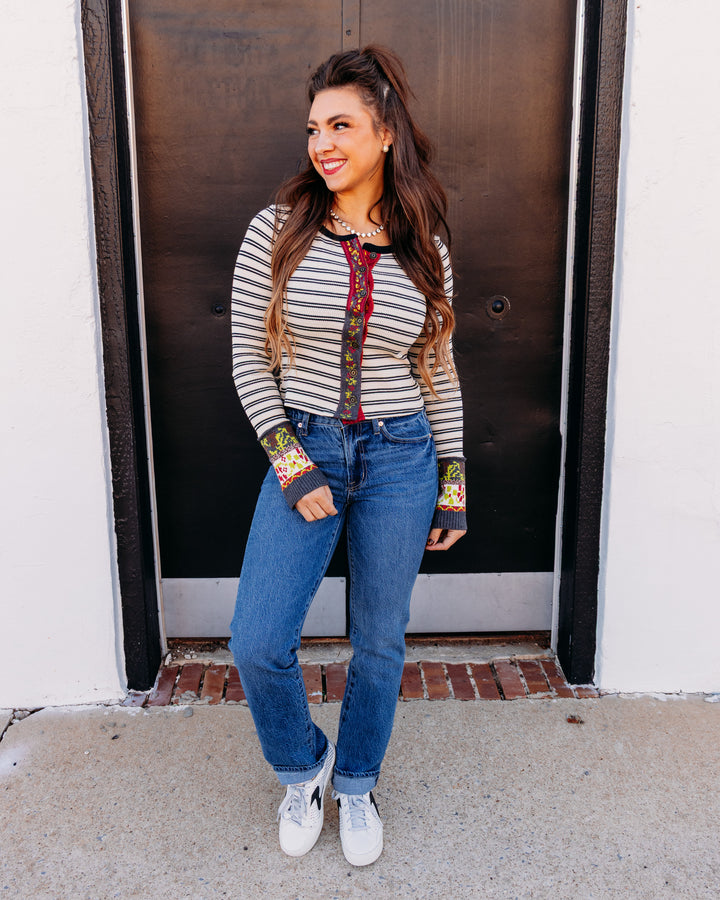 Free People: NOA CARDIGAN in Tea Combo (FP-OB2563678-1103)