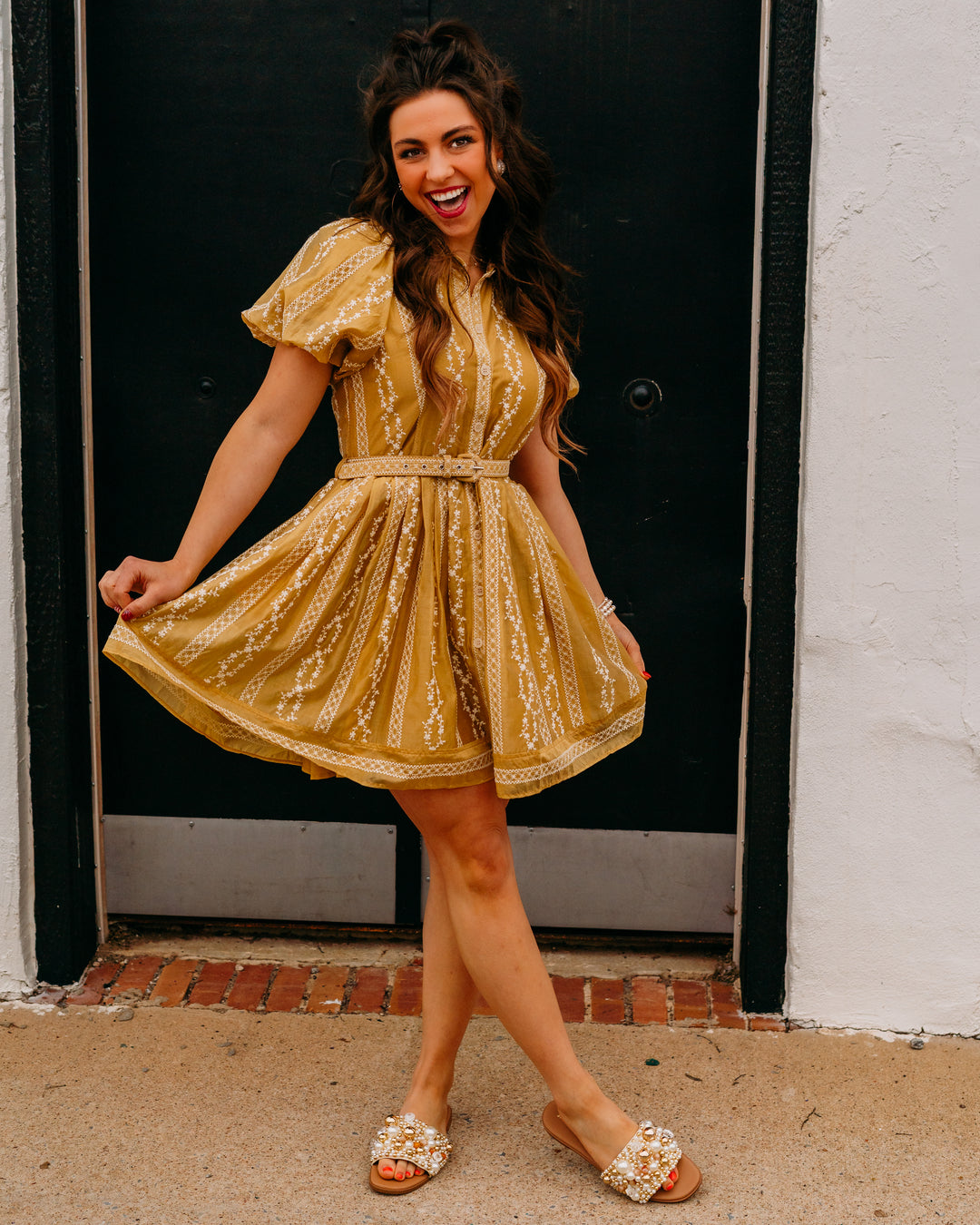 Steve Madden Daisy Dress Vintage Gold / 10