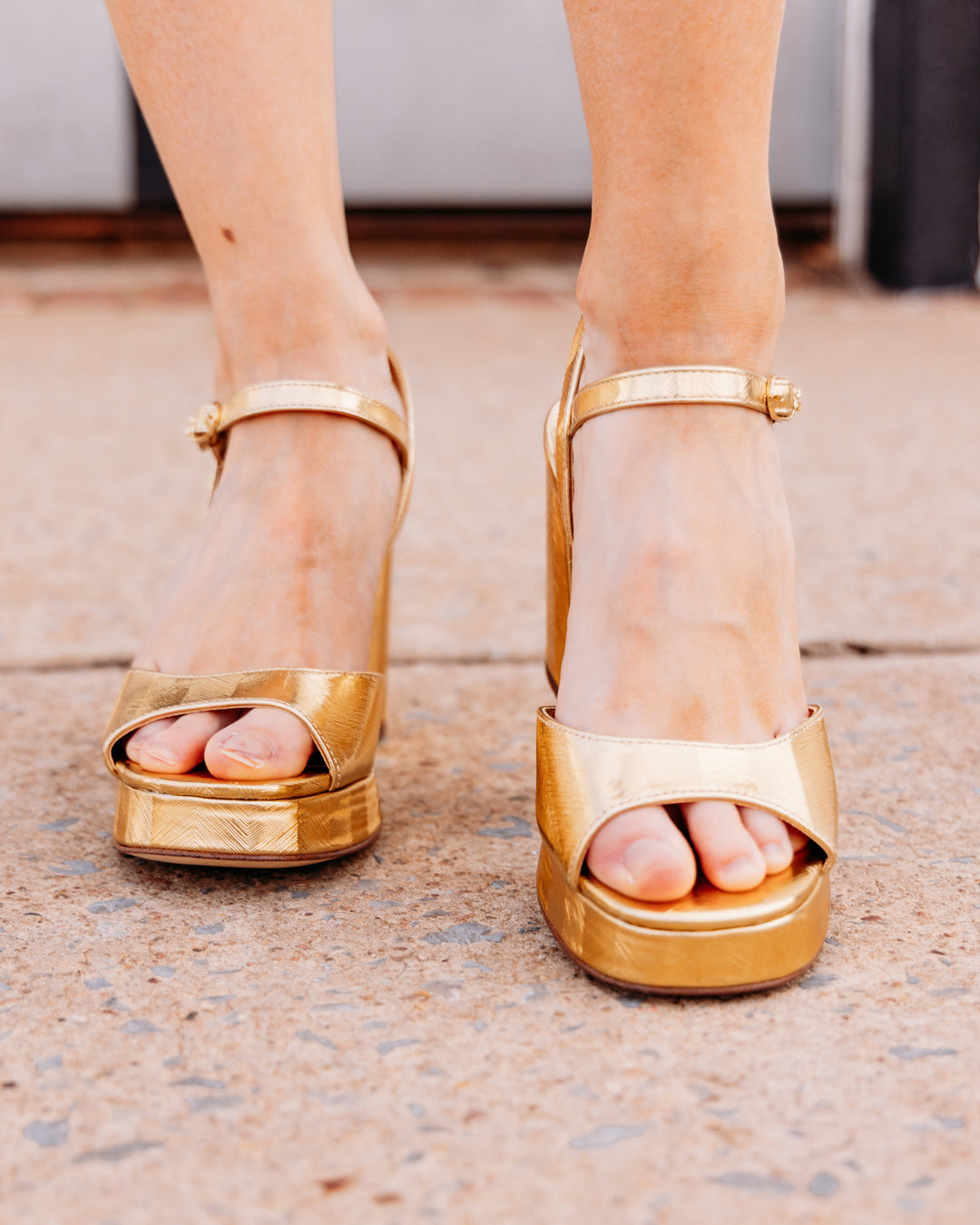 Sam Edelman: Fleur in Amber Gold