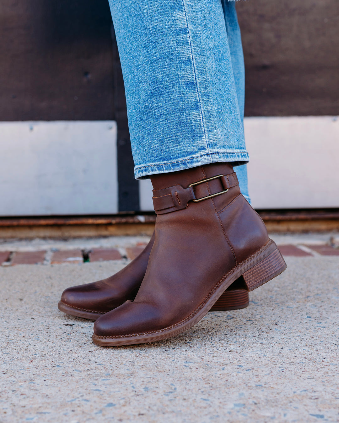 Clarks: Maye Bella Boots in Tan 26179641 - The Vogue Boutique