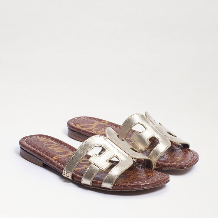Sam Edelman: Bay Sandal in Metallic Molten Gold - The Vogue Boutique