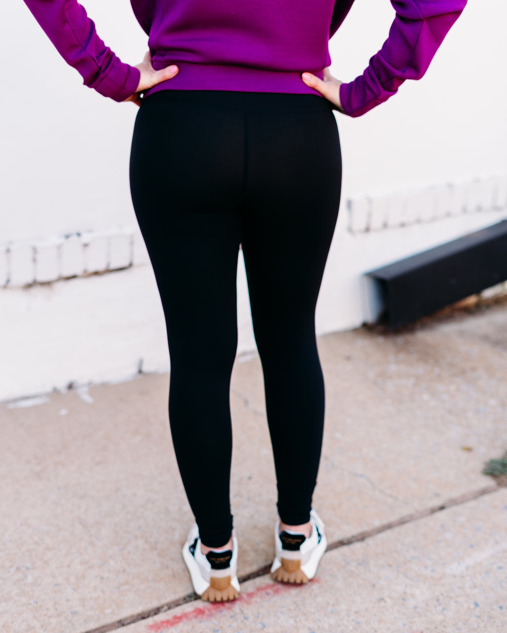 Glyder: High Waist Black Pure Leggings - The Vogue Boutique