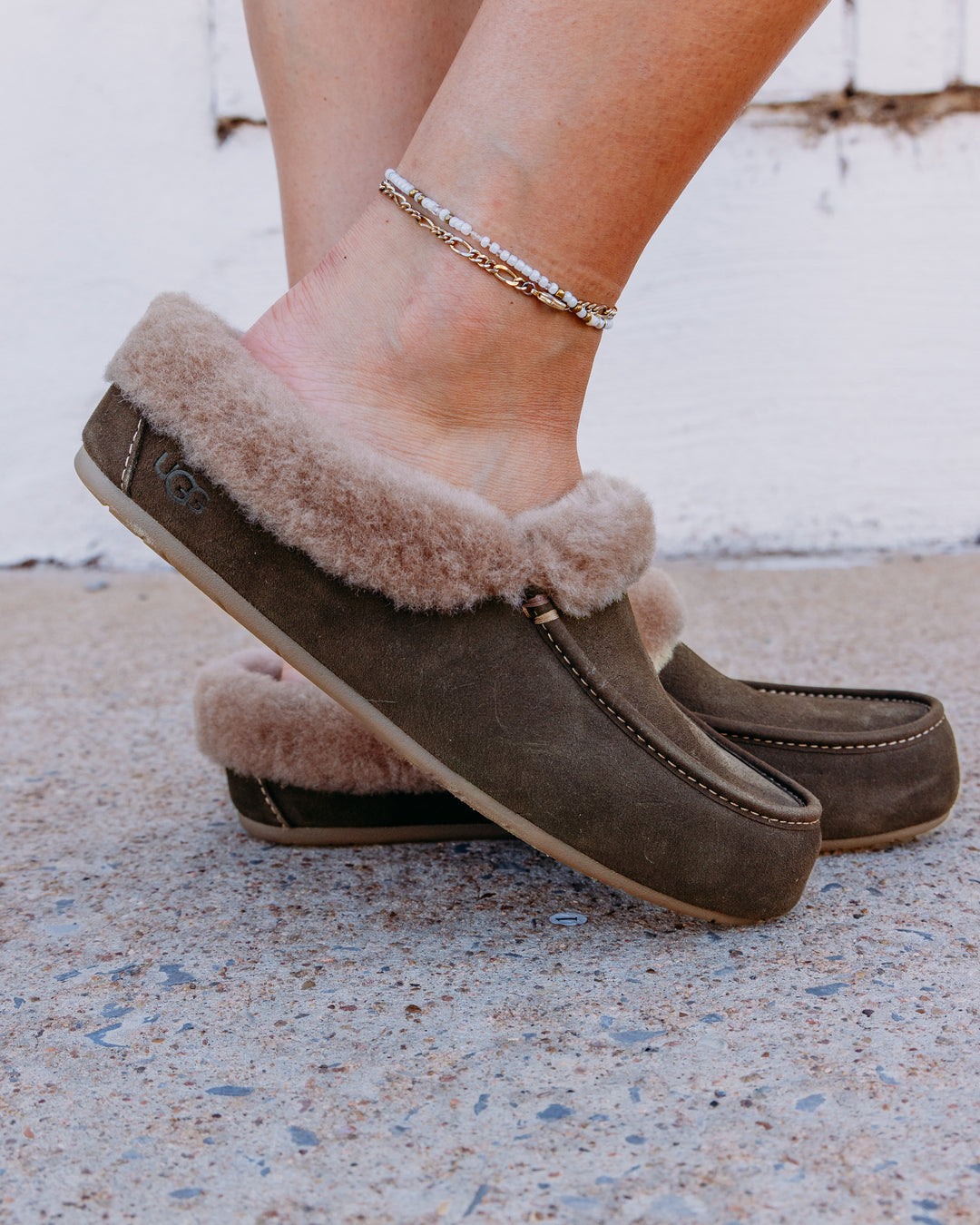 UGG: Ansley Mule Slipper in Dusted Cocoa