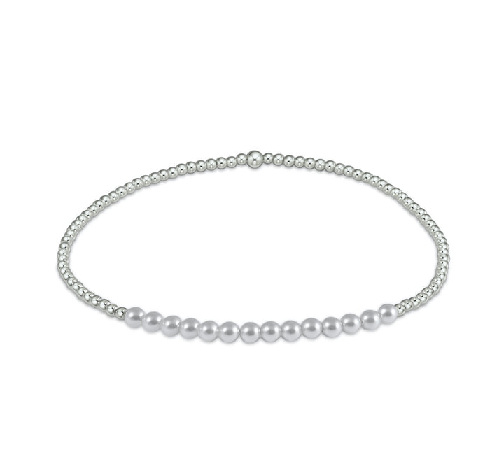 Enewton: Sterling Bliss 2mm Pearl Bead Bracelet - The Vogue Boutique