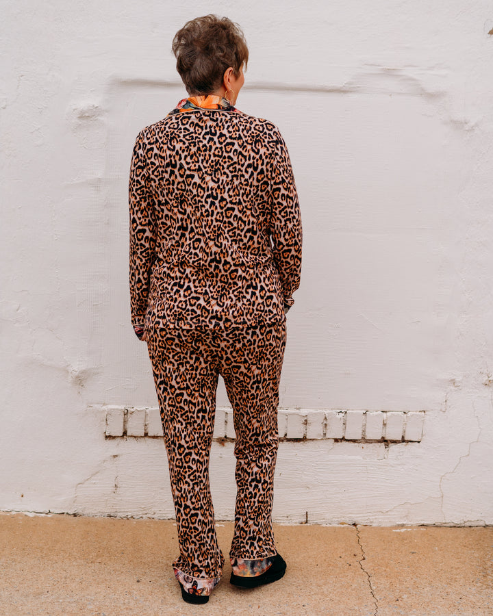 Johnny Was: The Carly PJ Set in Leopard Teyros - The Vogue Boutique