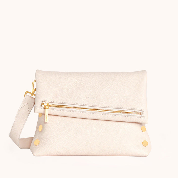 Hammitt: Vip Med in Calla Lily White/Brushed Gold