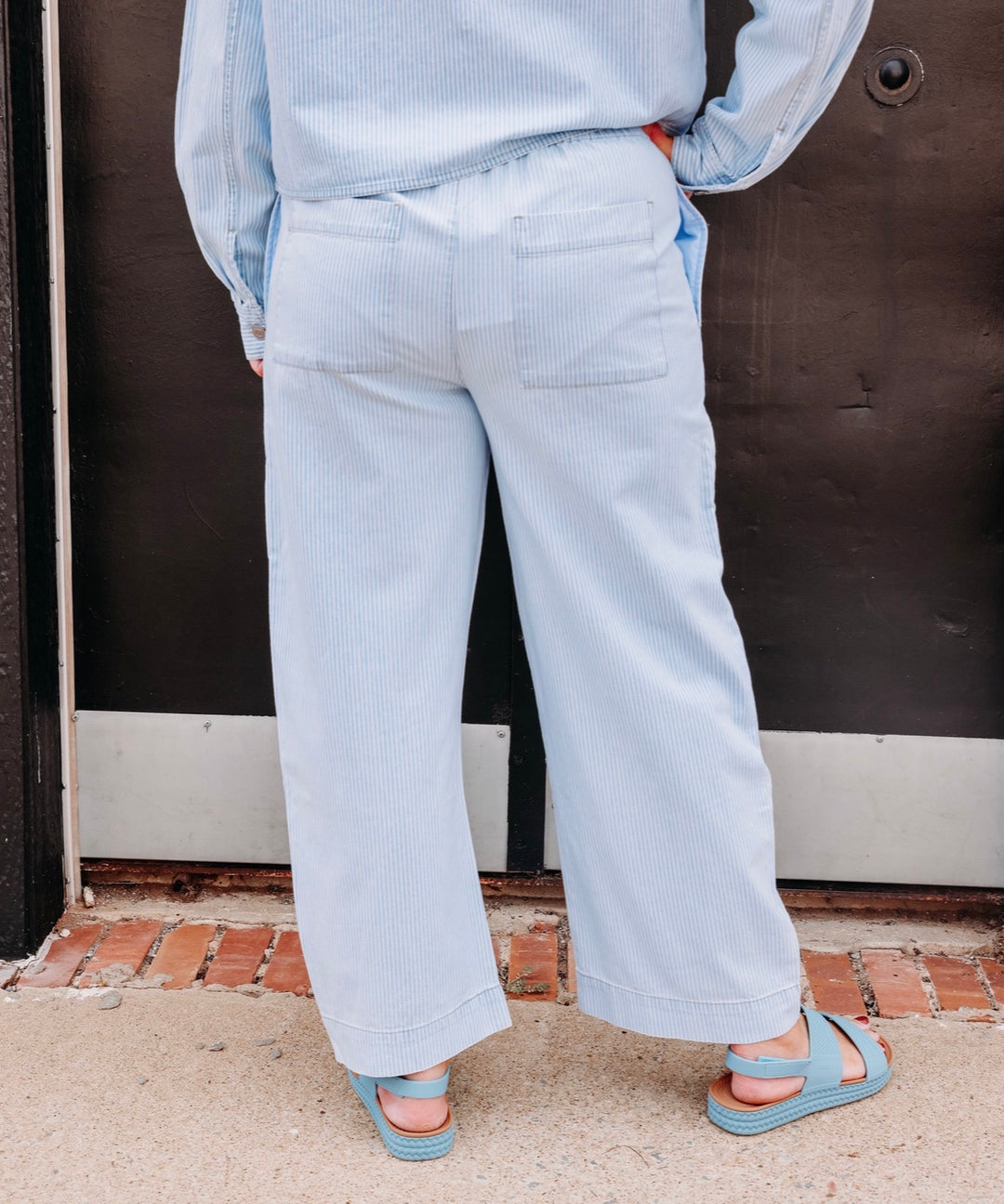 Z Supply: The Carpenter Pant in Seaboard Stripe (ZP263142)