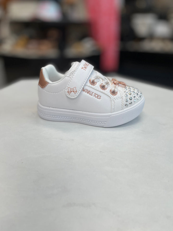 Skechers: Super Starlite in White Rose Gold (314599L)