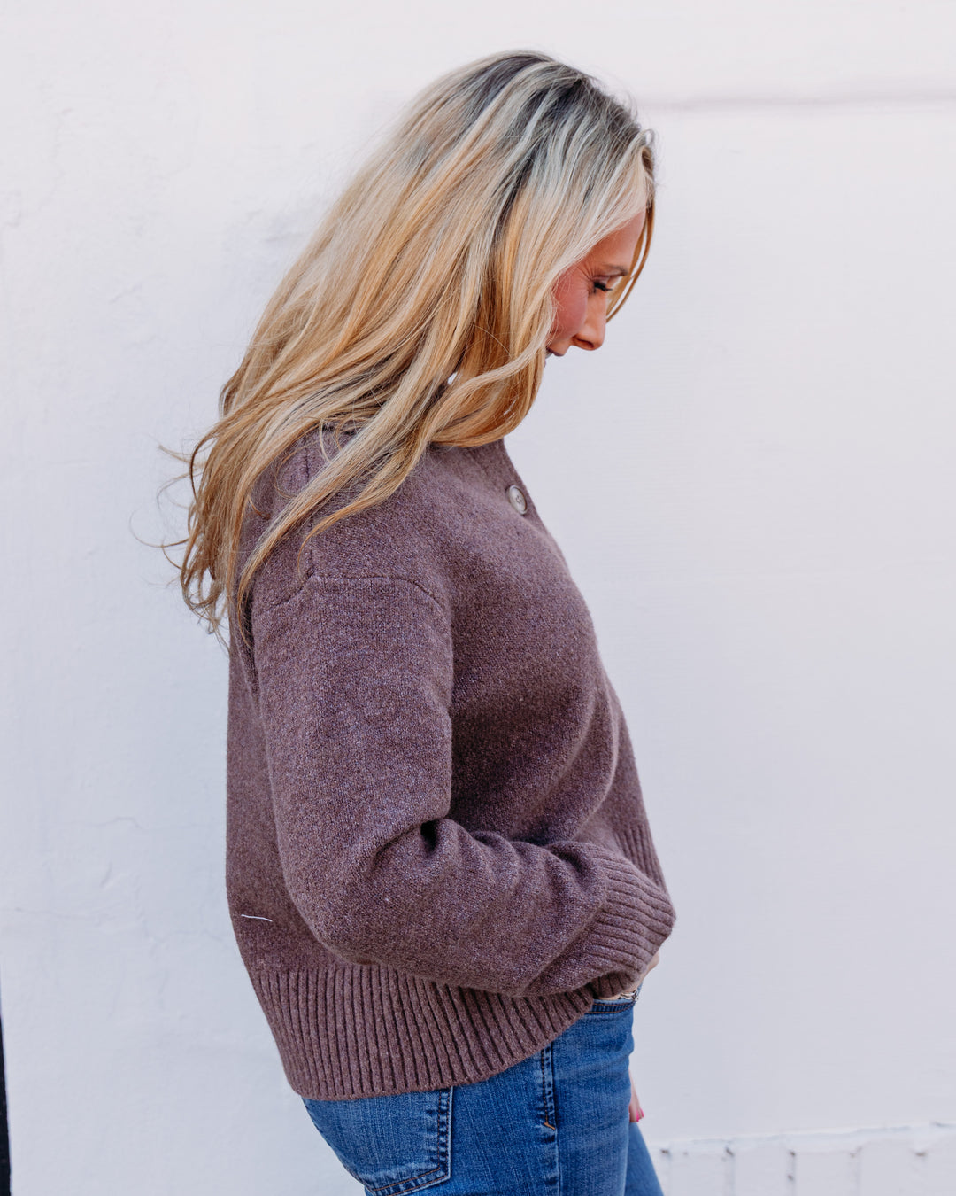 Free People: TRADING UP POLO in Enchanted Oak Melange (FP-OB2330737-2200)