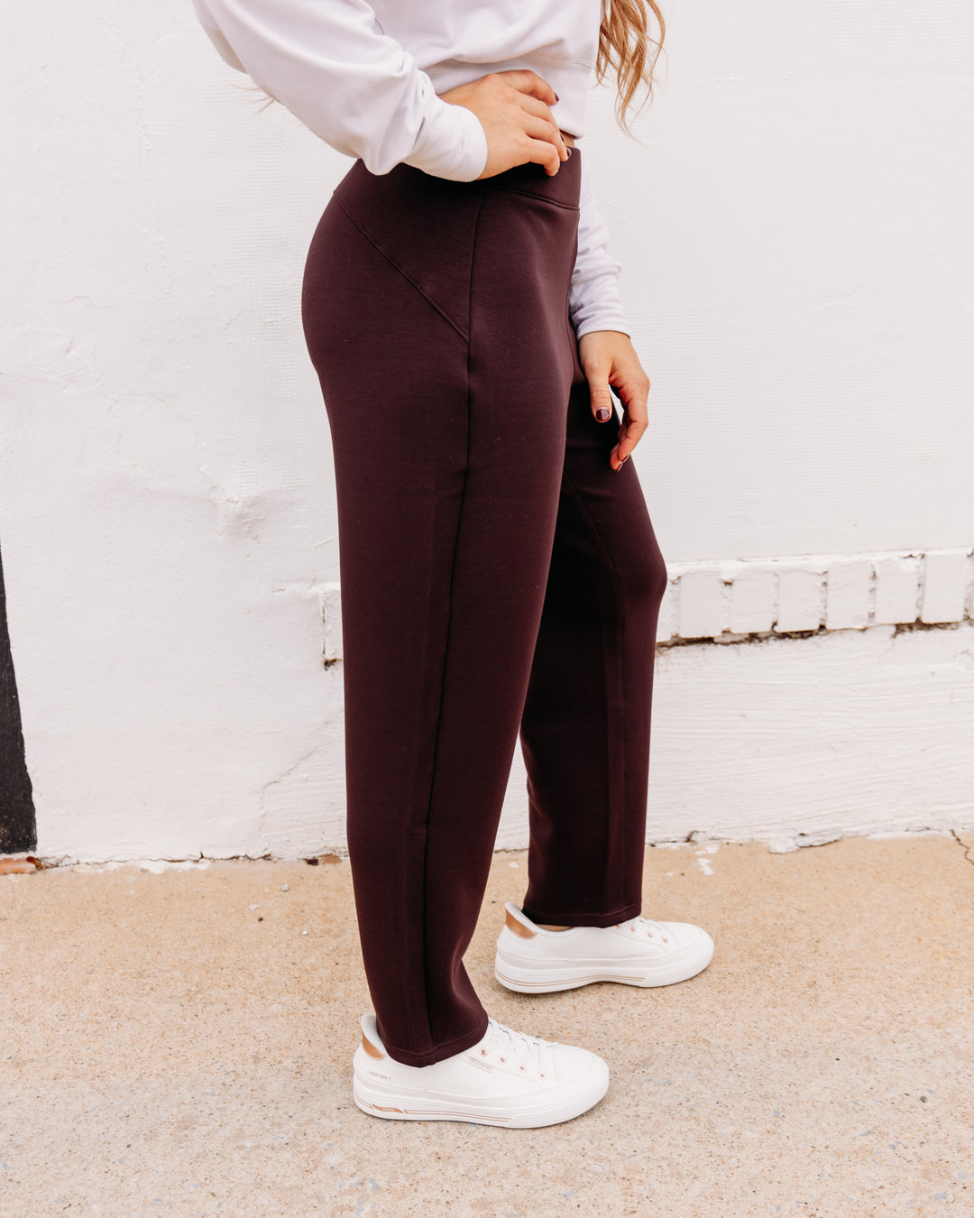 Spanx: AIRESSENTIALS® SLIM STRAIGHT PANT in Truffle Brown (21793R)