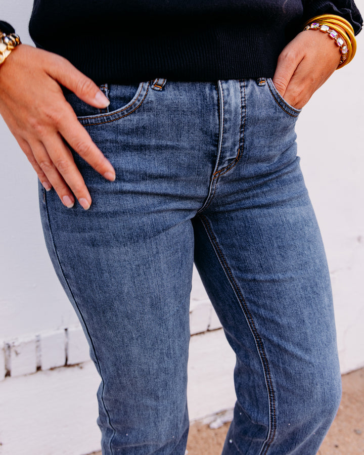 French Dressing: Olivia Straight Leg in Medium Wash (2062779)
