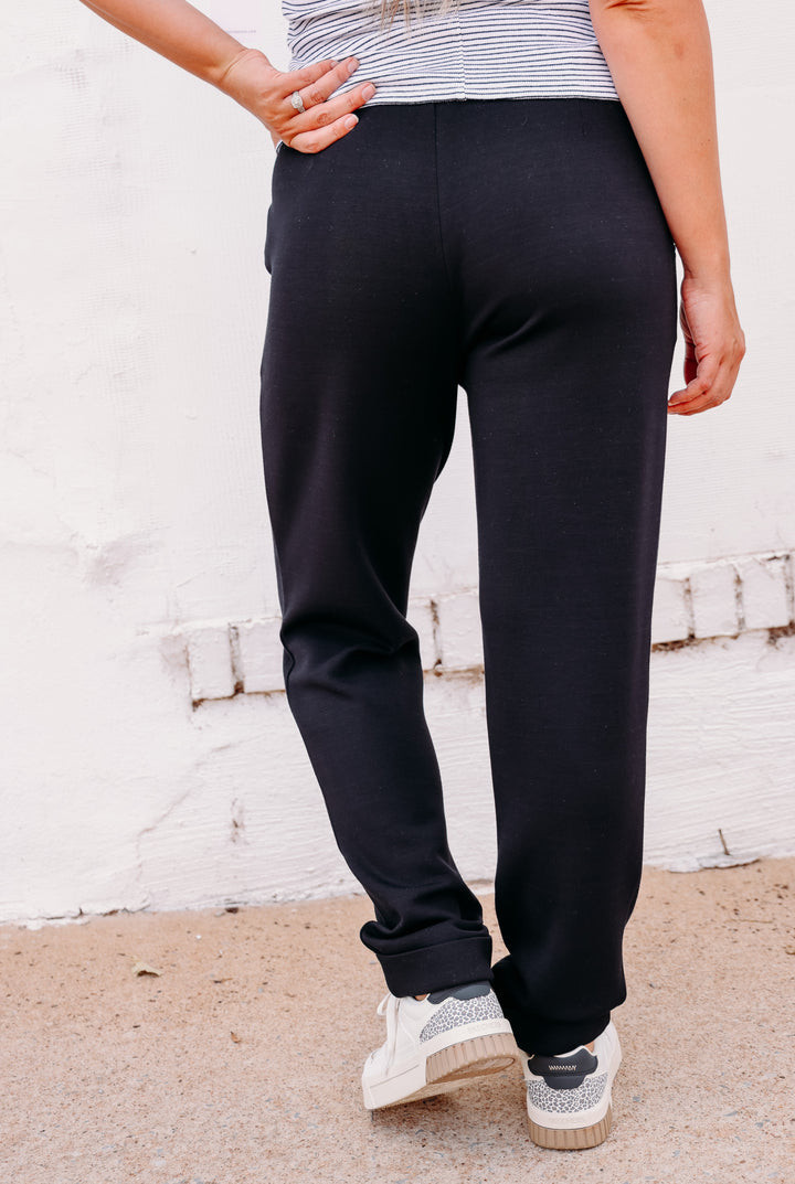 Varley: The Rolled Cuff Pant 28.5 in Black (VAR02059)