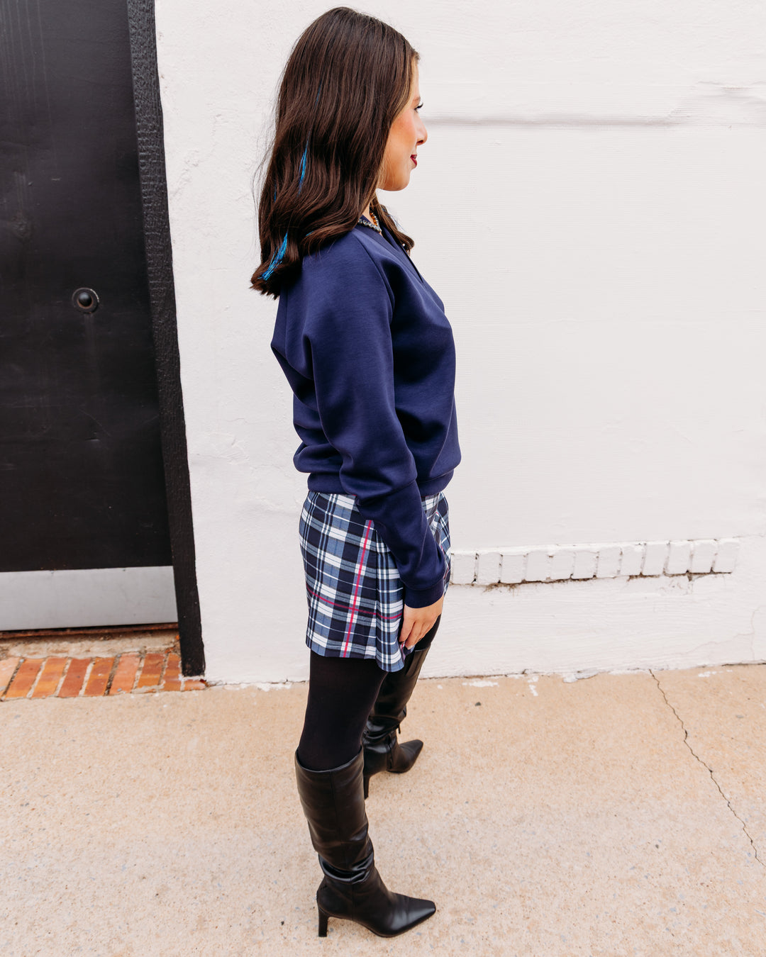 Smith And Quinn: Candace Pullover in Navy (12100)