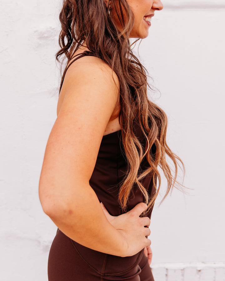 Spanx: Boostup Strappy Tank in Umber Root (51391R)