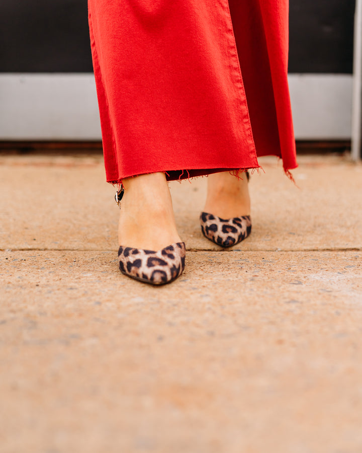 Jessica Simpson: Fyvera High Heel in Leopard - The Vogue Boutique