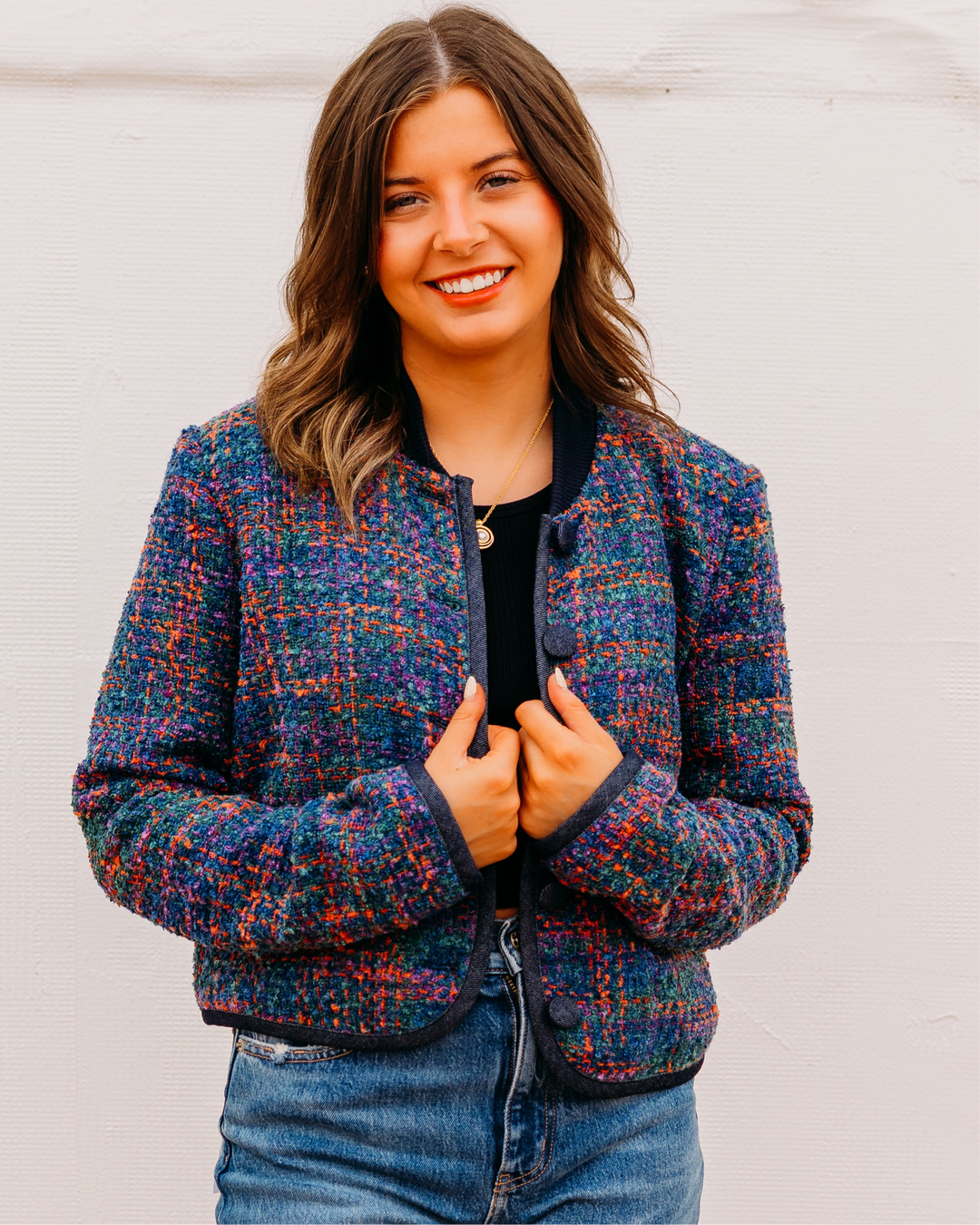 Steve Madden: Carlene Jacket in Multi - The Vogue Boutique