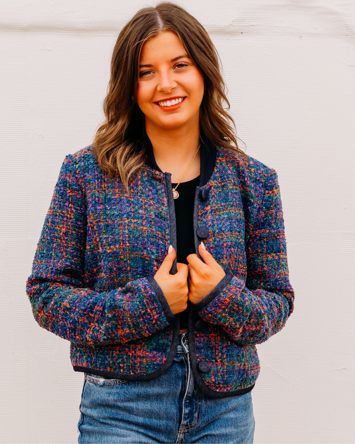 Steve Madden: Carlene Jacket in Multi - The Vogue Boutique
