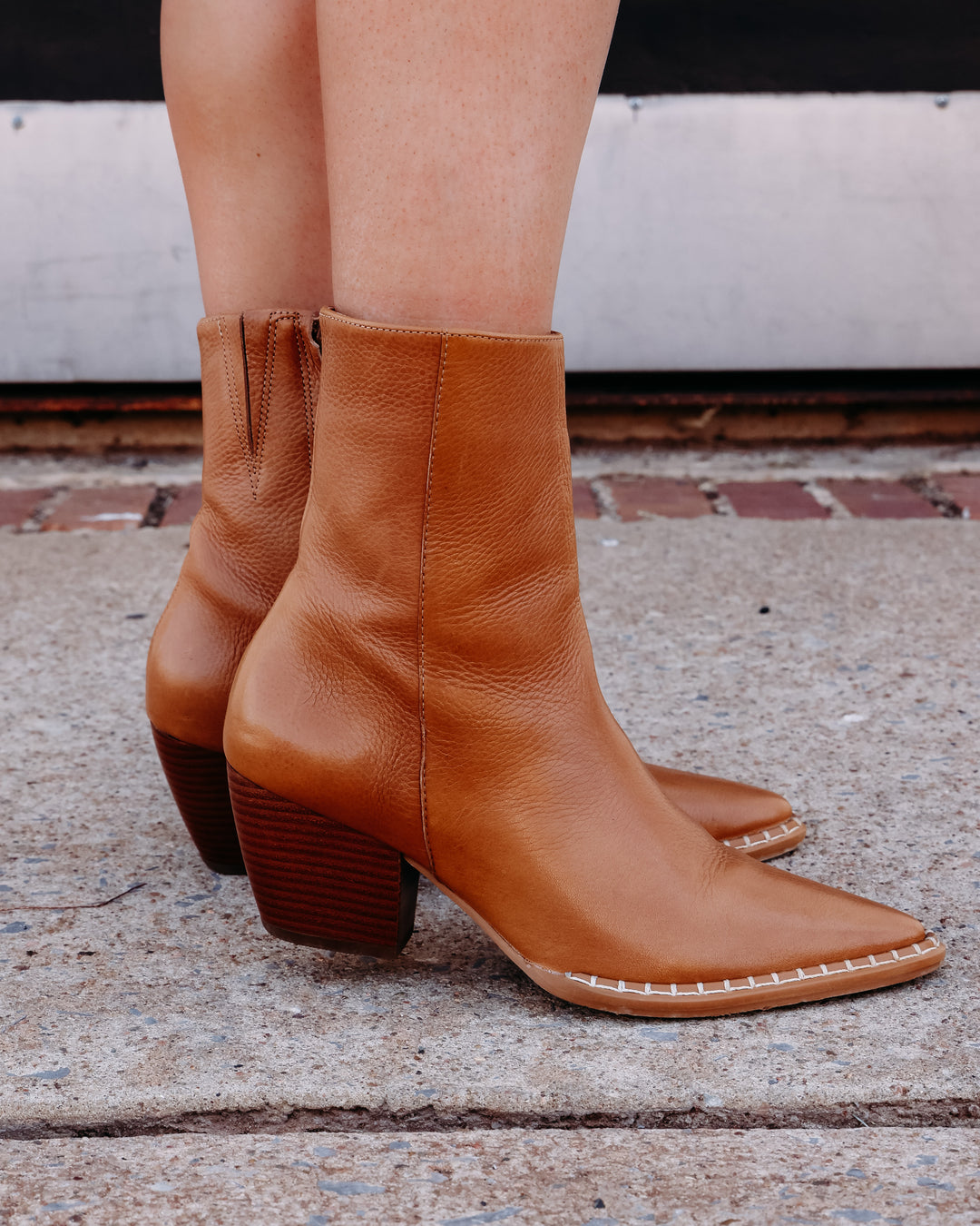 Matisse: Caty Boot Heel in Butterscotch