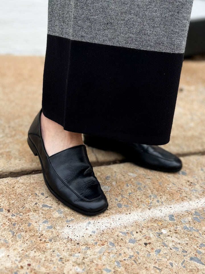 Clarks: Sarafyna Freva in Black Leather - The Vogue Boutique