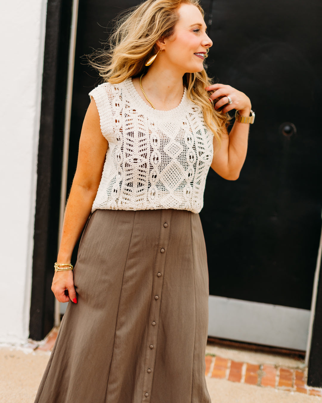 Z Supply: Angel Eyes Midi Dress in Tiki - The Vogue Boutique