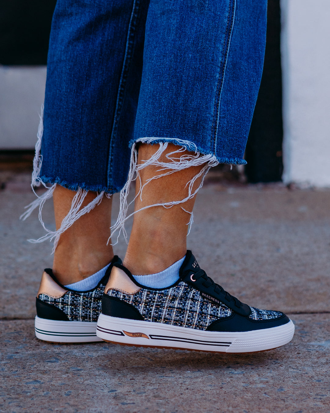 Skechers: Arch Fit Arcade BLRG in Coco Chic - The Vogue Boutique