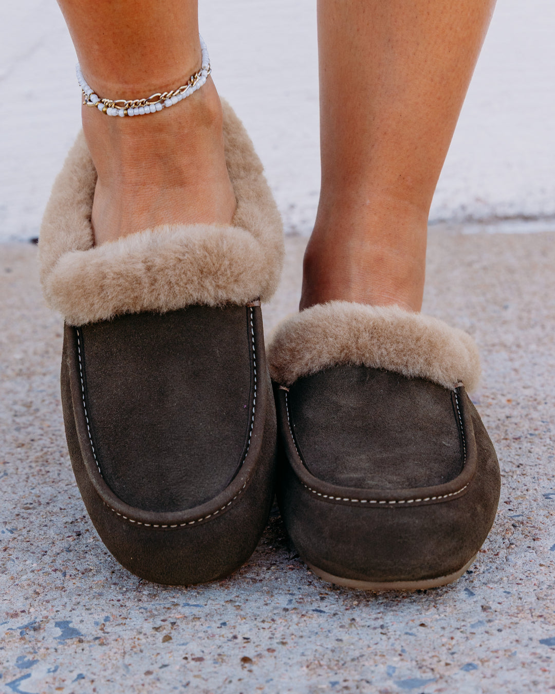 UGG: Ansley Mule Slipper in Dusted Cocoa