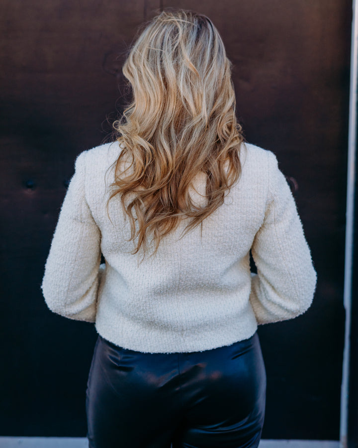 Dolce Cabo: Black Bow Jacket 75754 - The Vogue Boutique