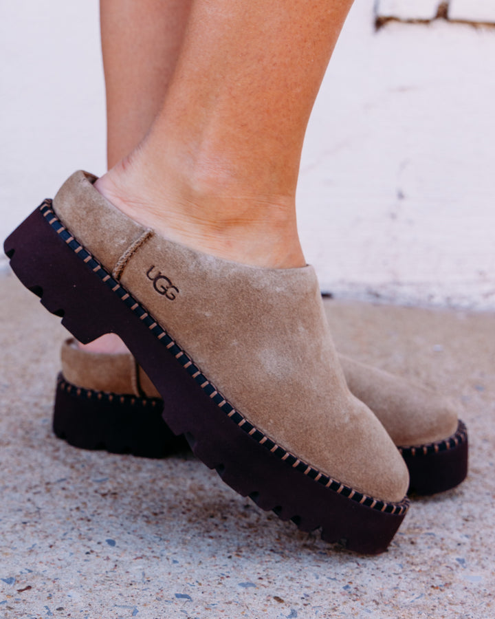 UGG: Uptowner Mule in Light Bronze