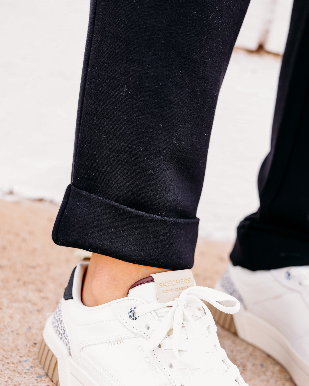 Varley: The Rolled Cuff Pant 28.5 in Black (VAR02059)