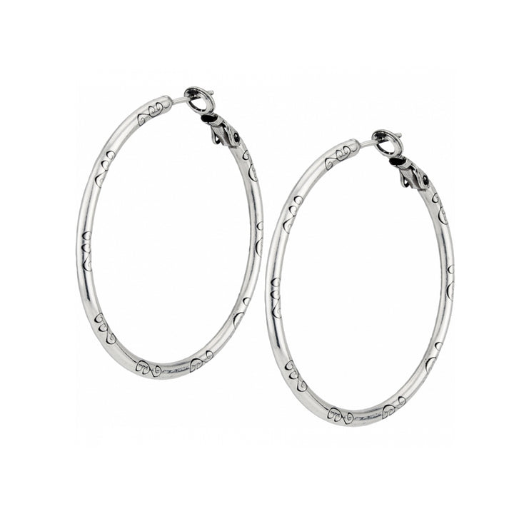 Brighton: Large Earring Charm Hoops - The Vogue Boutique