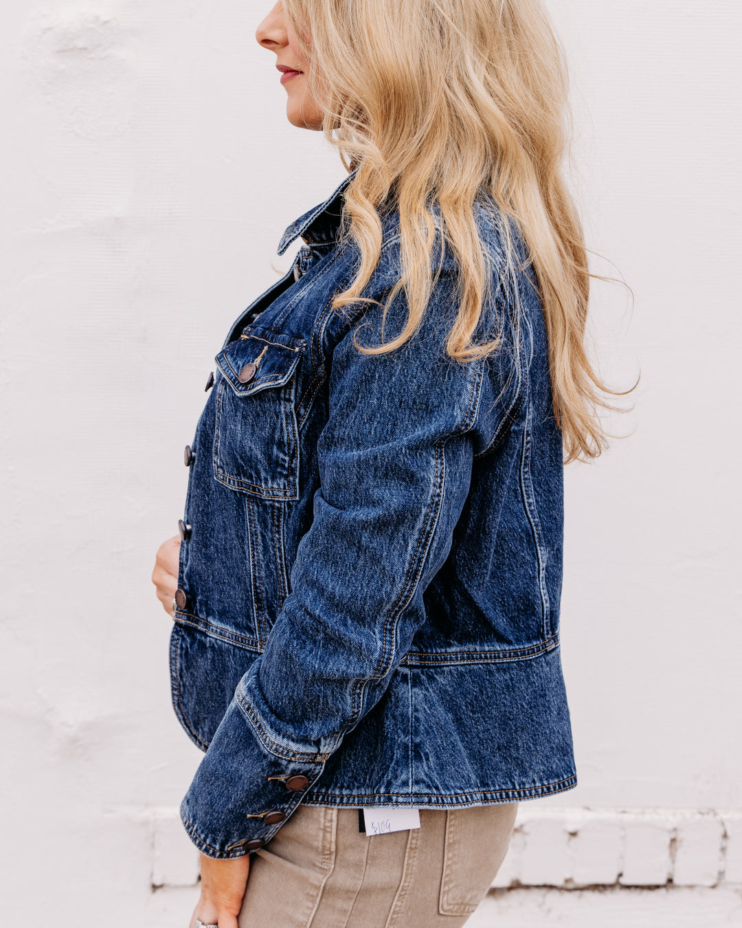 French Dressing Jeans: Utility Jacket Med in Dark Blue (10022225)