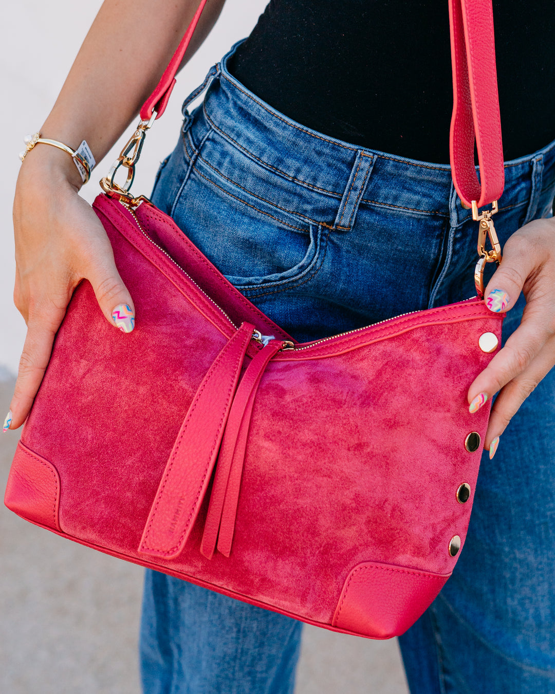 Hammitt: Grace Med in Calypso Suede (19272) - The Vogue Boutique