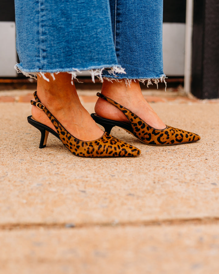 Sam Edelman: Bianka Sling in Leopard Print - The Vogue Boutique