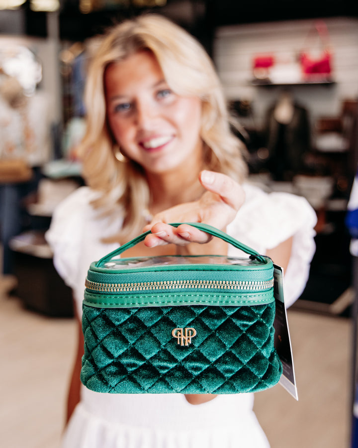 PurseN: Getaway Jewelry Case in Emerald Velvet (H2099EV)
