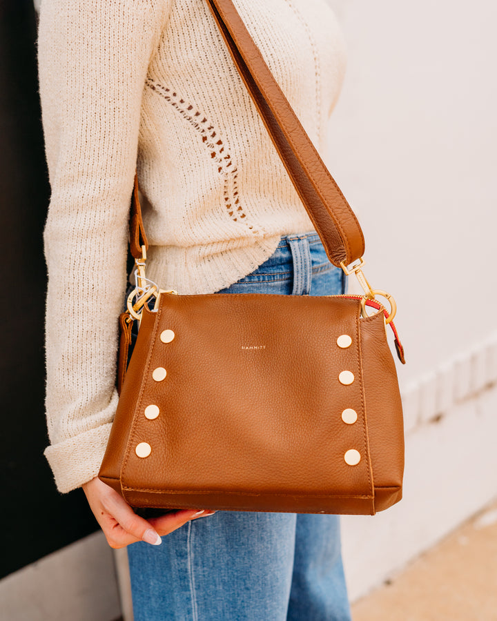 Hammitt: Bryant in Med in Mahogany Pebble - The Vogue Boutique