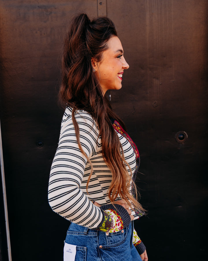 Free People: NOA CARDIGAN in Tea Combo (FP-OB2563678-1103)