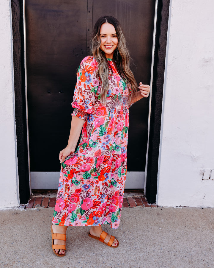 Ivy Jane: Colorful Dress in Pink (72682)