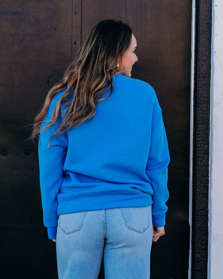 Spanx: Cotton Fleece Crewneck Tunic in Aster (22160R) - The Vogue Boutique