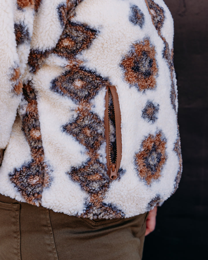 Thread & Supply: Rivera Jacket in Ivory Brown ((J4183SHPTS)
