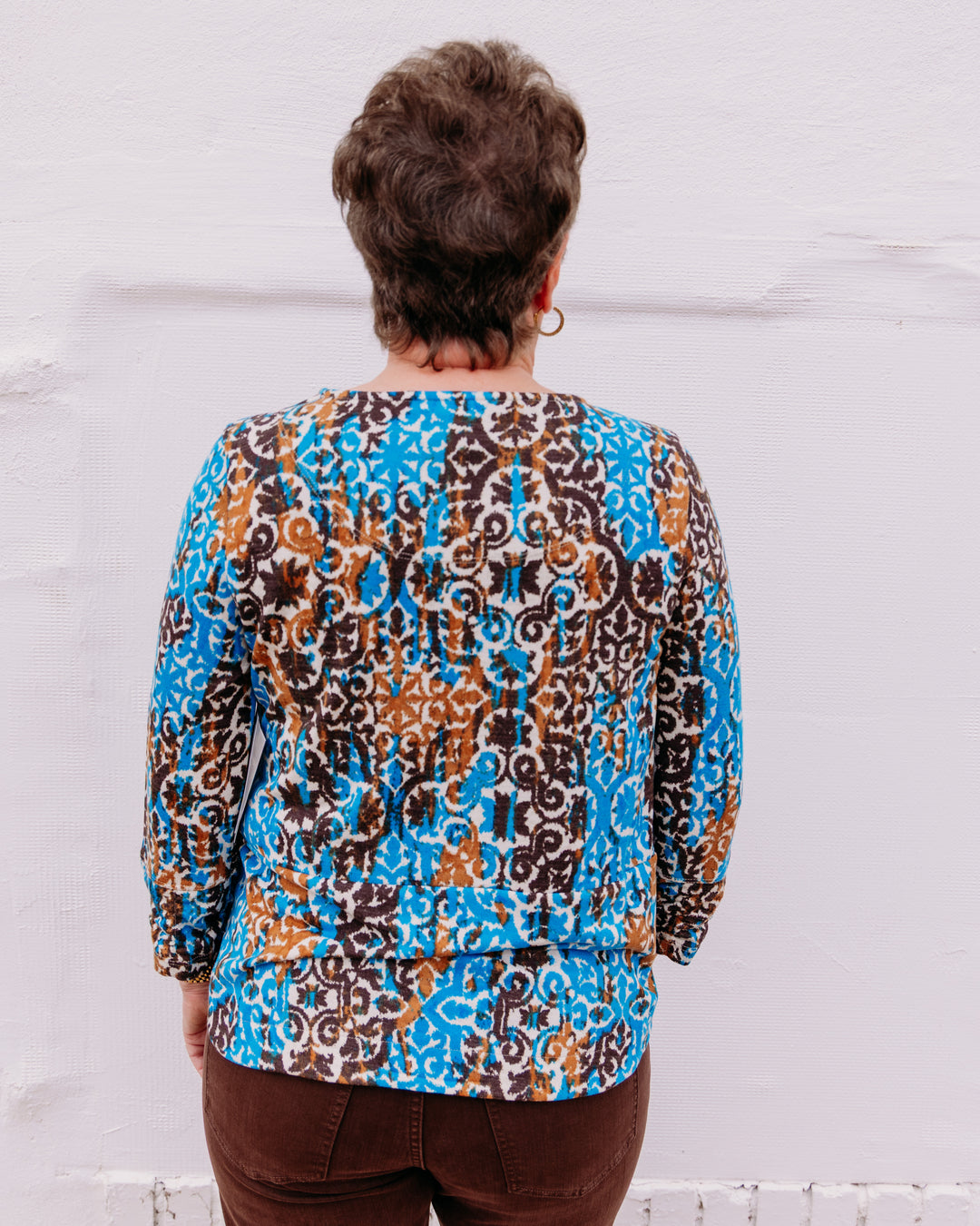 Multiples: Gathered front shirt (M46608TM)