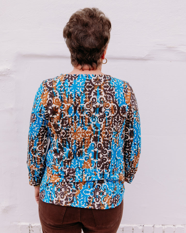 Multiples: Gathered front shirt (M46608TM)