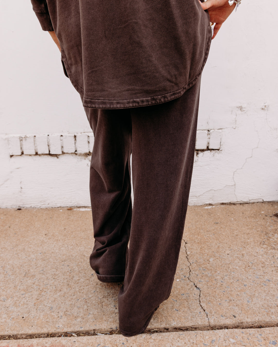 Z Supply: Hunter Knit Pant in Dark Chocolate