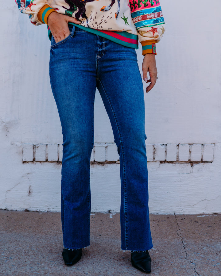 Dear John: Jaxtyn Bootcut Jean in Crew - The Vogue Boutique