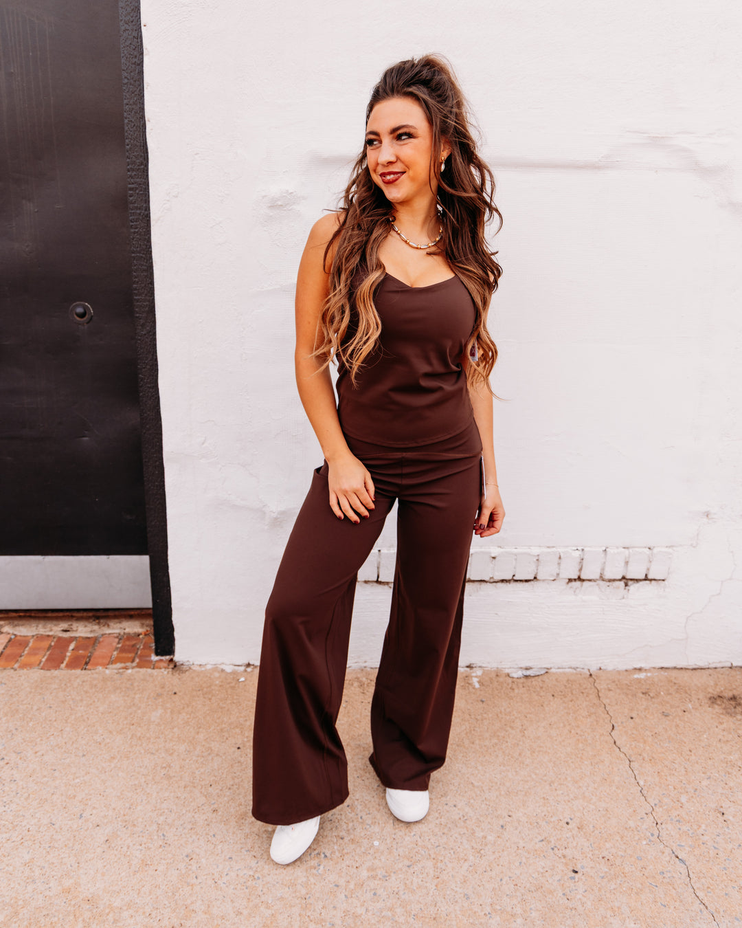 Spanx: Boostup Strappy Tank in Umber Root (51391R)