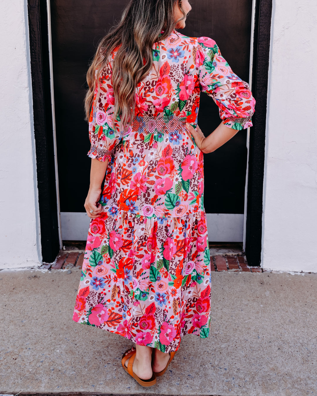 Ivy Jane: Colorful Dress in Pink (72682)